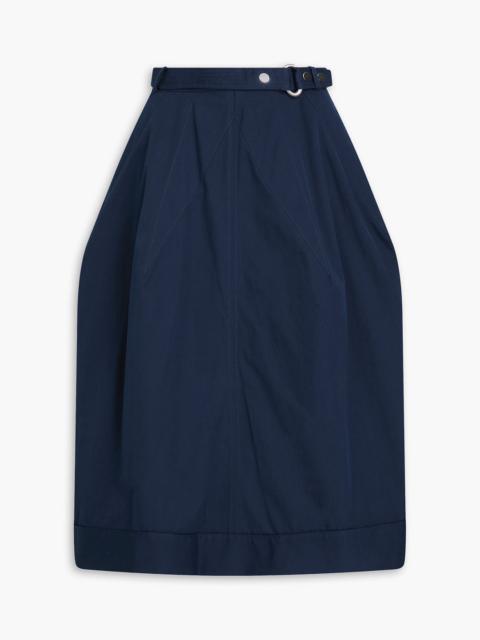 3.1 Phillip Lim Cotton Oxford midi skirt