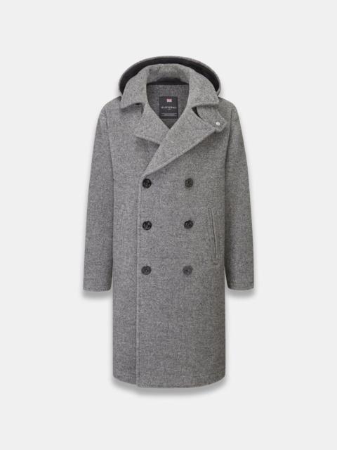 GLOVERALL Men's Shackleton Peacoat Grey
