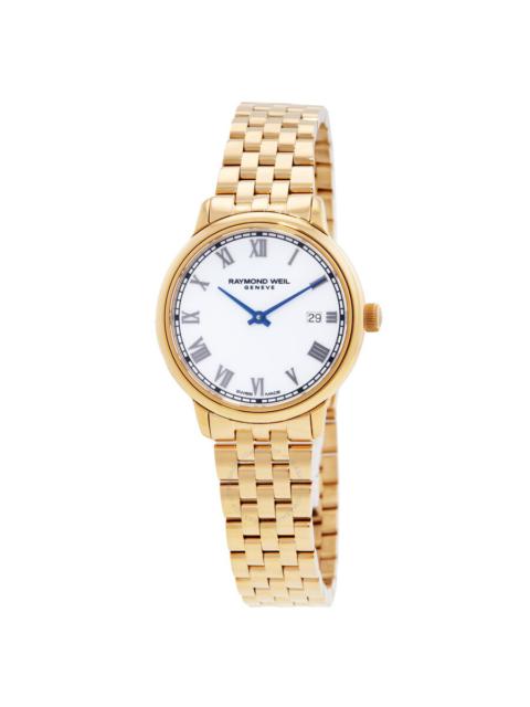 Raymond Weil - Raymond Weil Toccata Quartz White Dial Ladies Watch 5985-P-00359