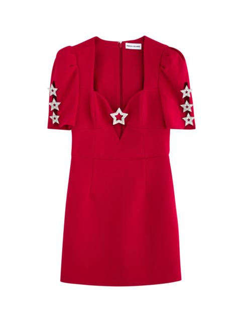 REBECCA VALLANCE Rebecca Vallance Akari Star-embellished Mini Dress