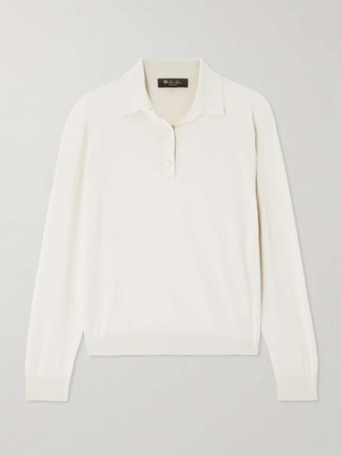 Cotton polo shirt Sand