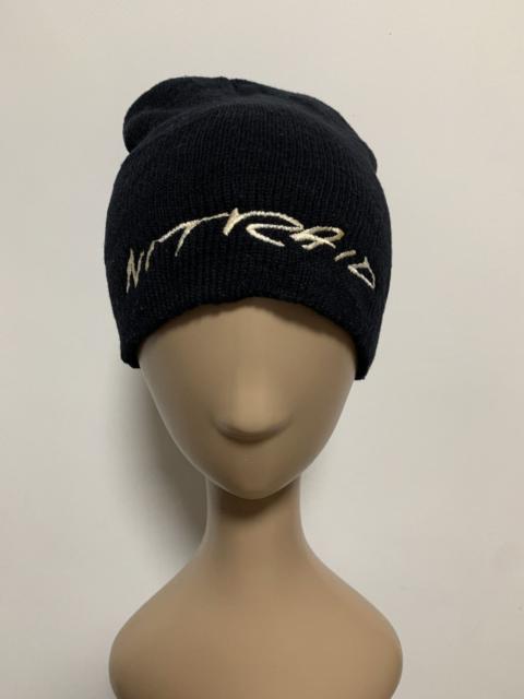 Other Designers Nitraid Embroidery Spellout Beanie Watch Hat