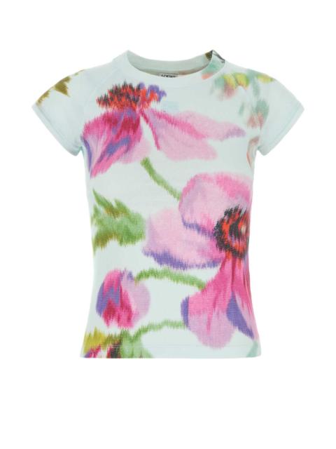Loewe Loewe Women Printed Cotton Blend T-Shirt