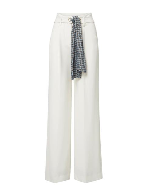 VERONICA BEARD TAI BELTED WIDE-LEG PANT