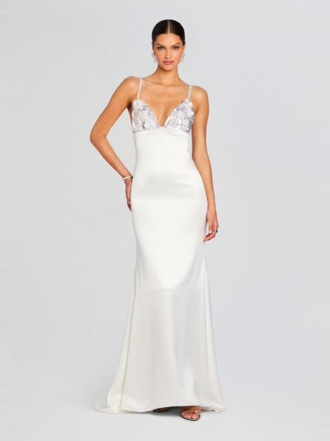 RETROFÊTE OLINE EMROIDERED DRESS