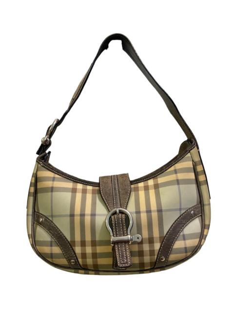 Other Designers Burberry × Vintage - Authentic Burberry Baby Blue Small Nova HOBO Vintage Bag