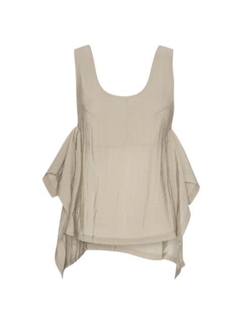 HENRIK VIBSKOV UNCUT TOP - COLD BEIGE