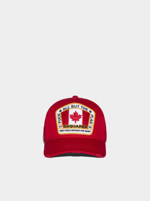 DSQUARED2 D2 PATCH BASEBALL CAP