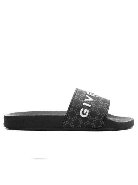 Givenchy SLIDE FLAT SANDALS - BLACK