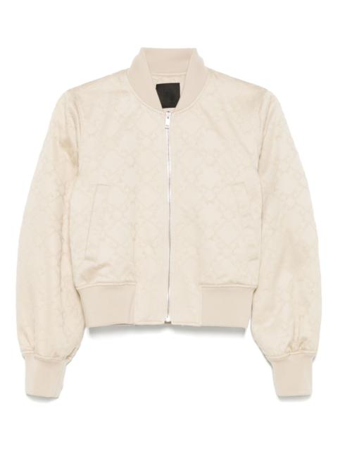 monogram bomber jacket