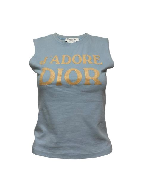 Dior CHRISTIAN DIOR Spring Summer 2003 "J'ADORE DIOR" Tank Top