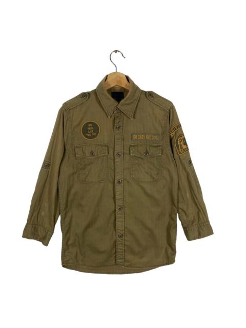 Other Designers Vintage Hysteric Glamour Shirt Button Style Military S Size