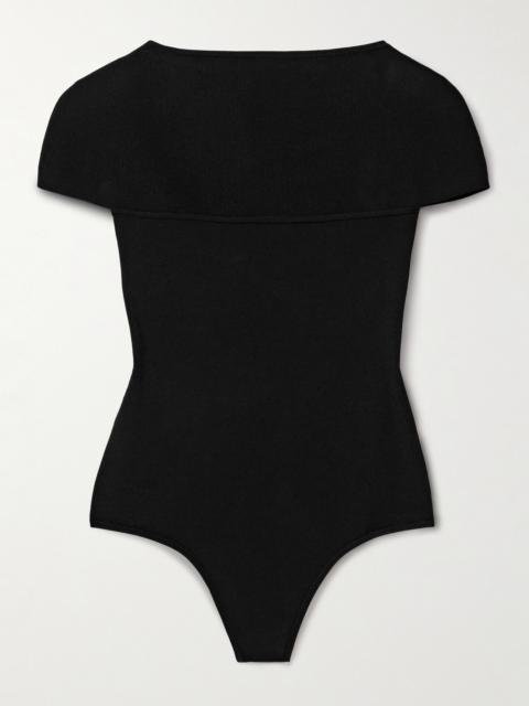 KHAITE Basile Knitted Bodysuit