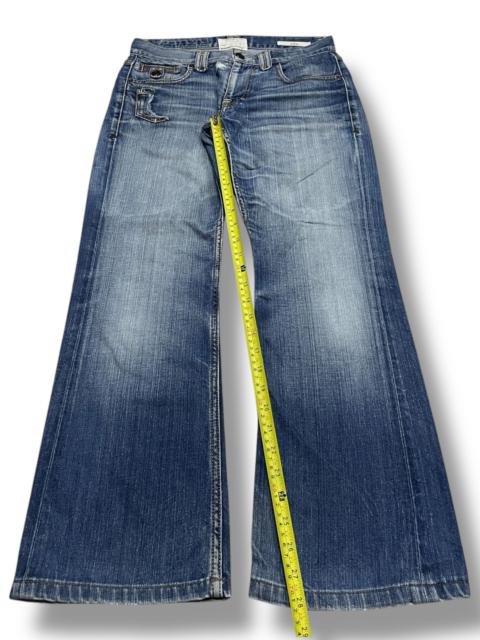 Other Designers Vintage Jimmy Taverniti Embroidery Flared Jeans