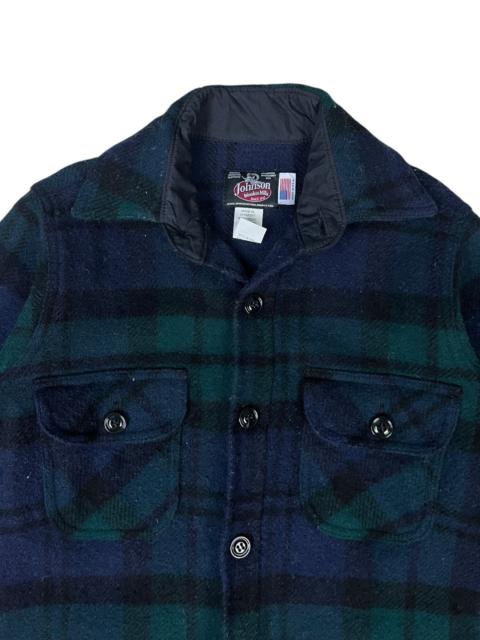Johnson Woolen Mill - Plaid Flannel Wool Rugged Outdoor Handmade in Vermont USA