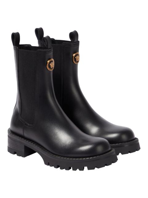 VERSACE Leather boots