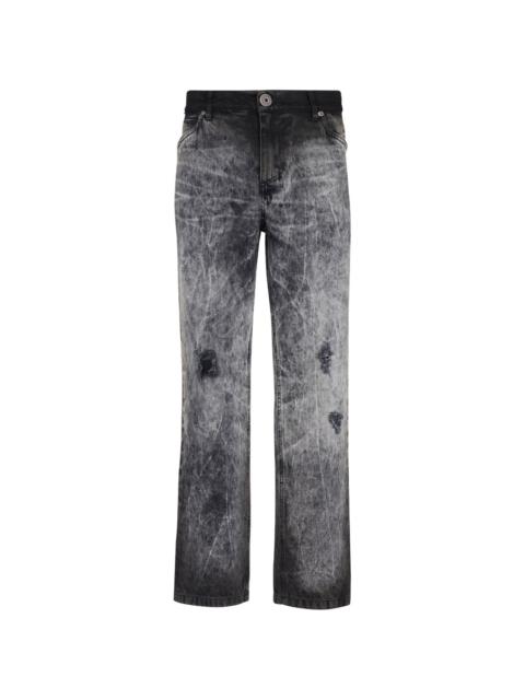 Balmain mid-rise straight-leg jeans