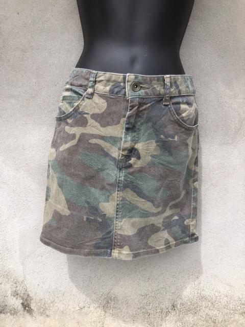 Other Designers Japanese Brand × Journal Standard - Camouflage Mini Skirts Full Print Hysteric Glamour Inspired