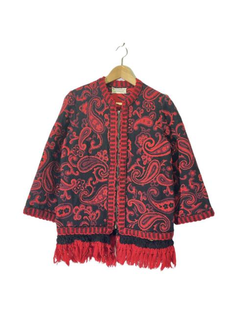 Other Designers Vintage - VTG TEJIDOS ARTISTICOS GRANADA WOOL ZIPPER JACKET