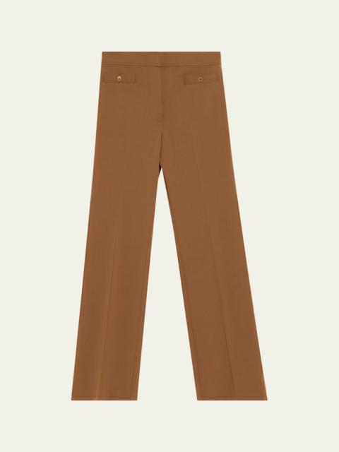 ULLA JOHNSON Blanca Straight-Leg Trousers