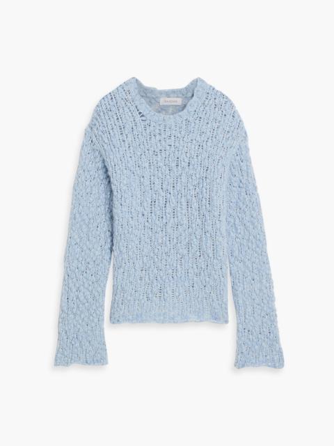 Other Designers Bouclé-knit alpaca-blend sweater
