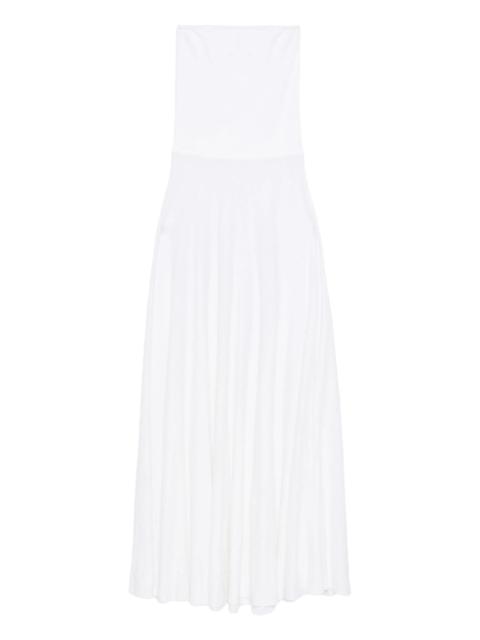 Alaïa strapless maxi dress