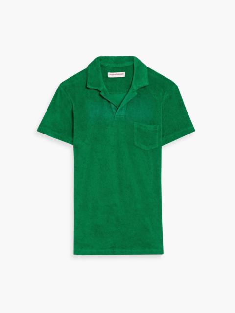ORLEBAR BROWN Cotton-terry polo shirt