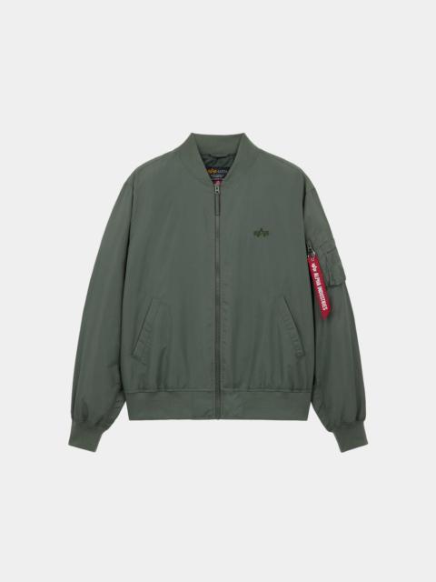ALPHA INDUSTRIES LOGO L-2B HUNTER RELAXED FLIGHT JACKET