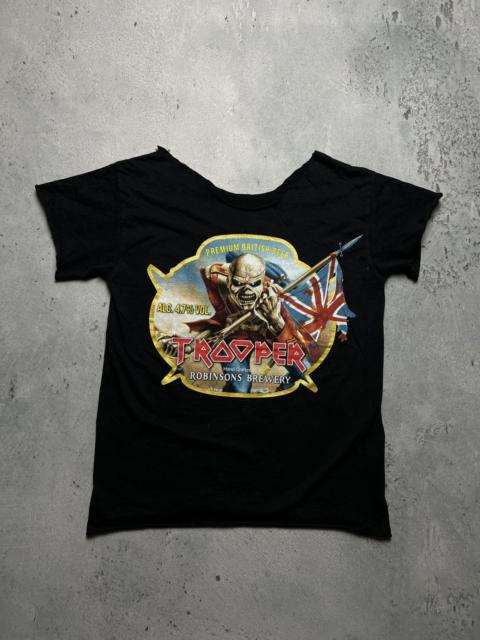 Other Designers vintage Iron Maiden t shirt 2013 Trooper beer like ACDCv