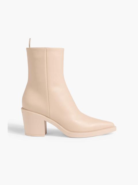 Gianvito Rossi Dylan leather ankle boots