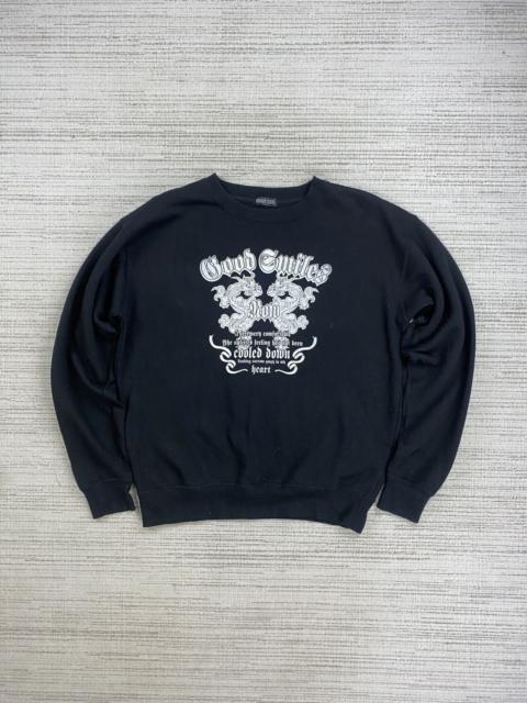 Other Designers Dragonfly × Hysteric Glamour × Vintage - Vintage Brave Cool Big Logo Dragonfly Japanese Sweatshirt