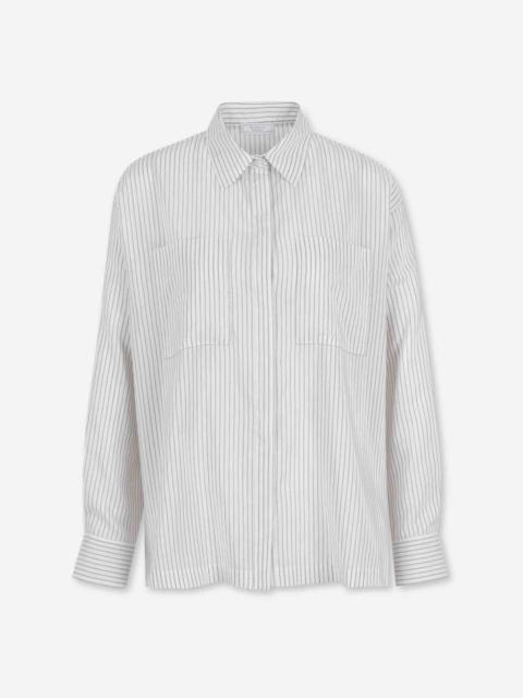 PESERICO CASUAL STRIPED SHIRT