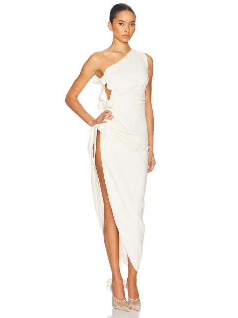 HELSA The Seline Dress With Bows