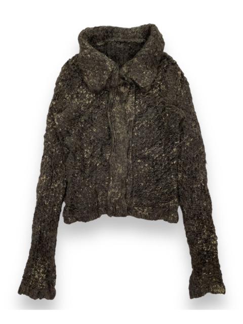 Other Designers Designer - Strenesse Mohair Mesh Knit Sweater
