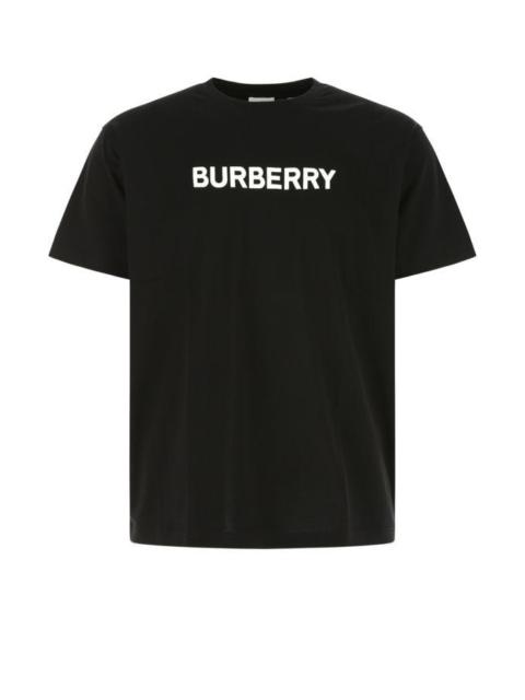BURBERRY MAN Black Cotton T-Shirt