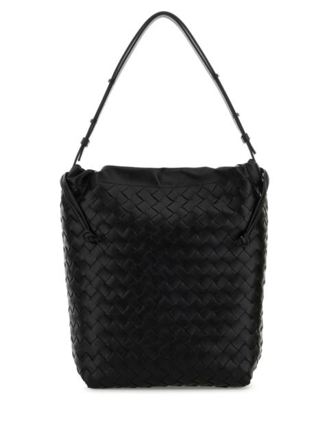 Bottega Veneta Bottega Veneta Men Black Leather Shopping Bag