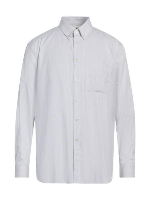 SAINT LAURENT White Men's Striped Shirt