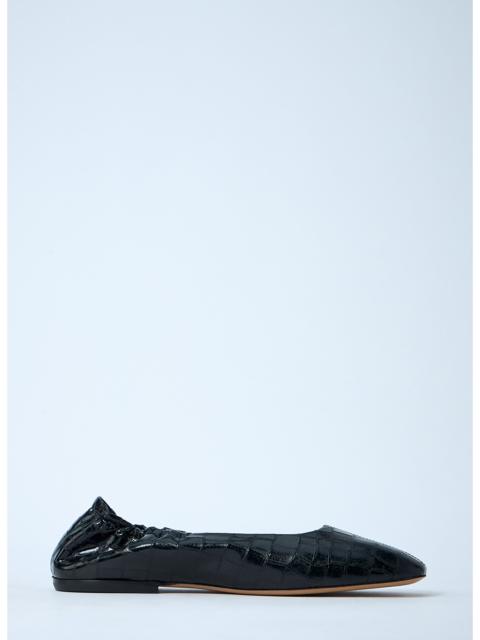 Dries Van Noten Dries Van Noten Women Croc-Embossed Ballerina Flats