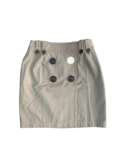 SAINT LAURENT Vintage Yves Saint Laurent Rive Gauche Trench Skirt