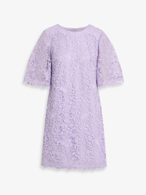 CAROLINA HERRERA Guipure lace mini dress