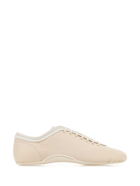 Dries Van Noten Dries Van Noten Women Ivory Leather Sneakers