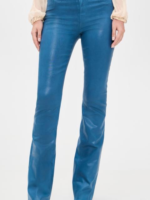 L'AGENCE Ruth Raw Hem Straight Jeans