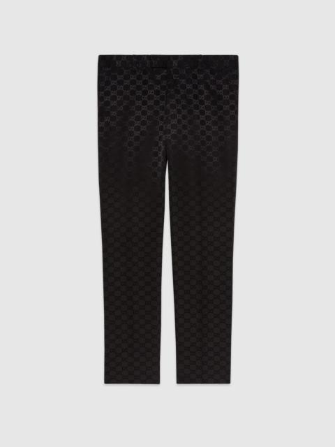 GUCCI GG cotton viscose formal pant