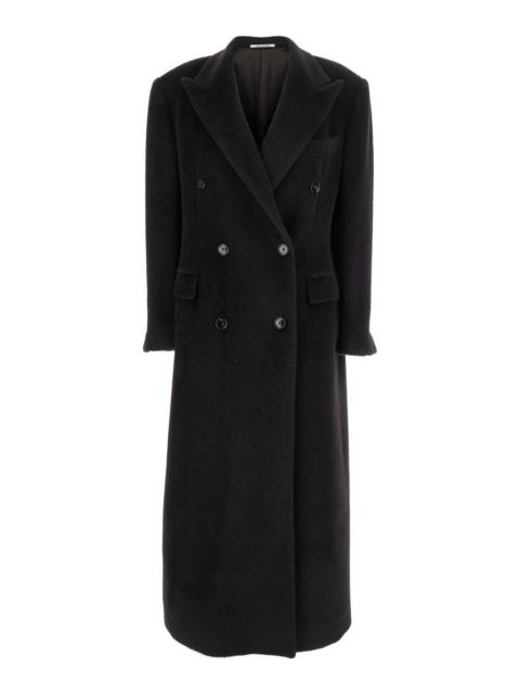 TAGLIATORE - Tagliatore Women Double Breasted Long Coat New