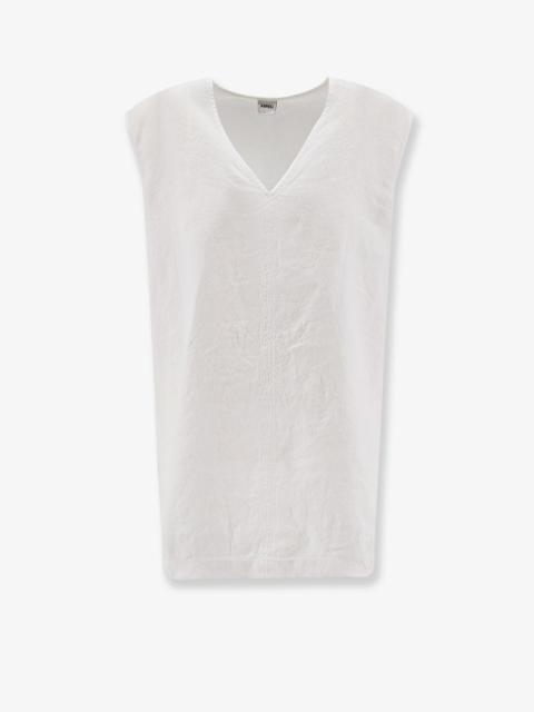 Aspesi Aspesi "Vissuto" Oversize Linen Top