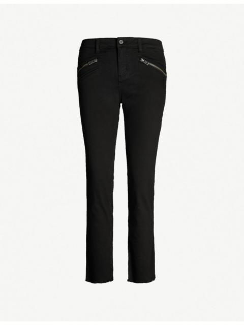 Zadig & Voltaire Ava raw-hem skinny high-rise jeans