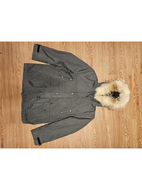 Japanese Brand - Vintage Abahouse Fur Hoodie Parka