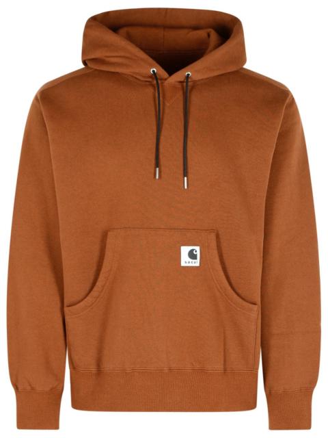 sacai Sacai CHARHARTT Work In Progress Brown Sweatshirt