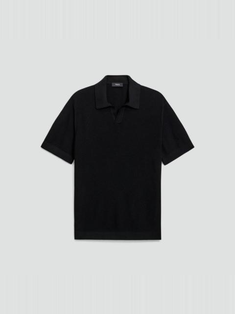 Theory Brenan Polo Shirt in Light Bilen