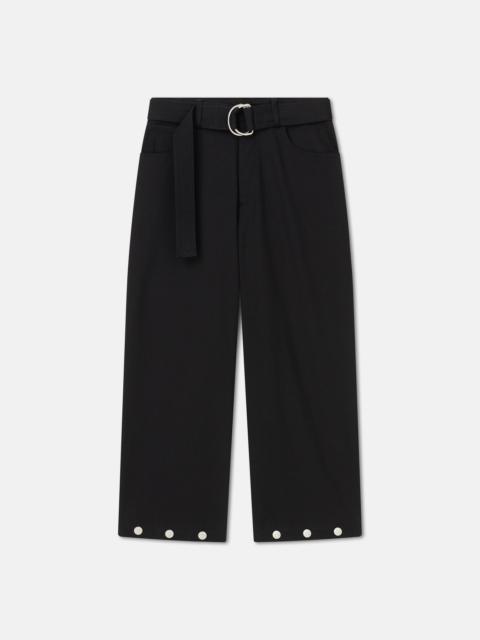 Studded Calvary-Twill Pants